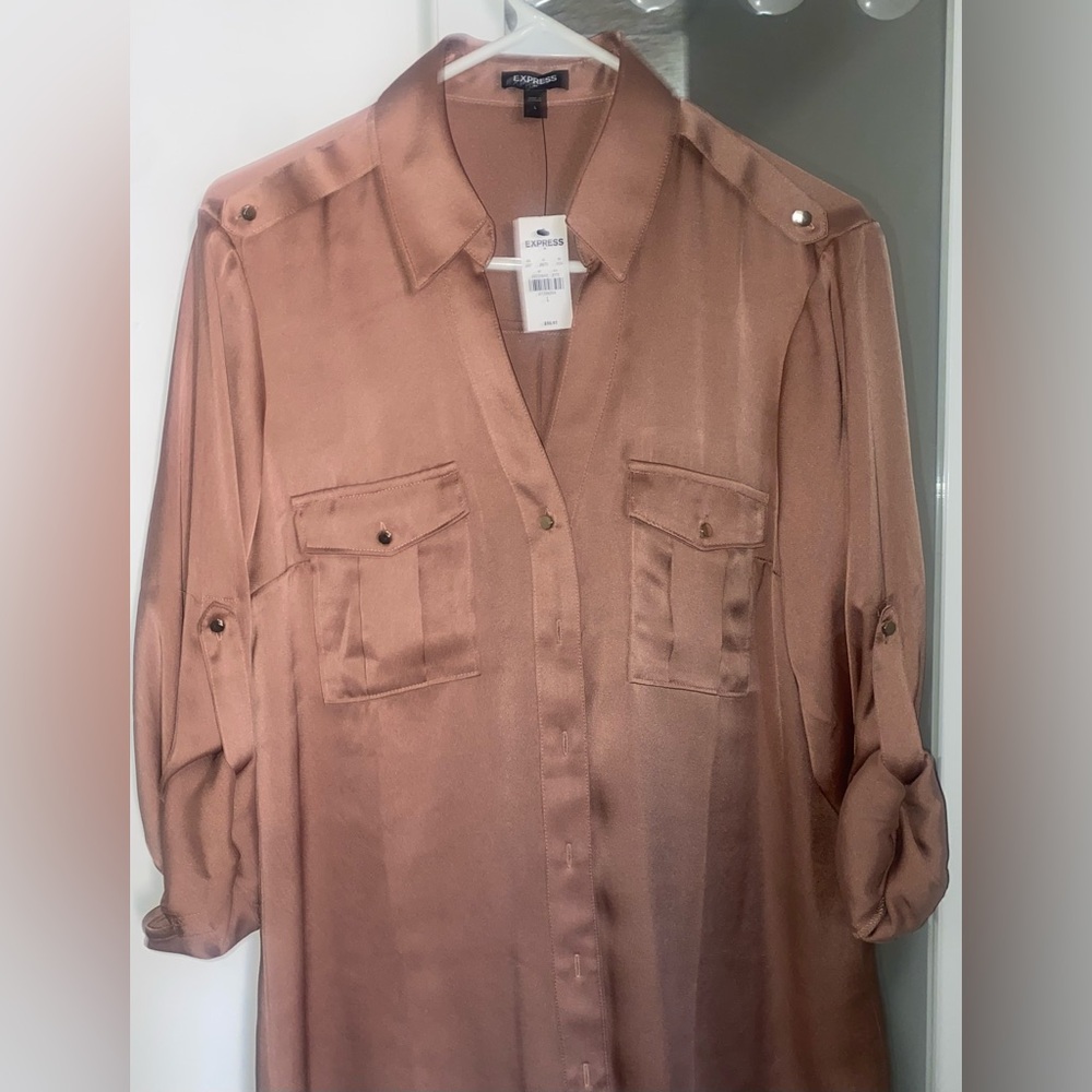 Express Satin Blouse
